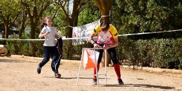 David Cotillas y Nuria Calvo se imponen en Mota del Cuervo en la tercera prueba del XII Circuito de Orientación