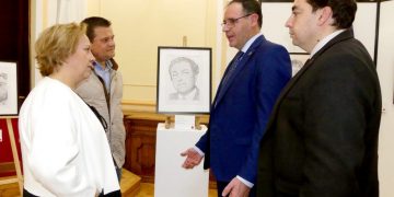 Diputación de Cuenca abre sus puertas a una exposición benéfica de la Venerable Hermandad del Prendimiento de Jesús