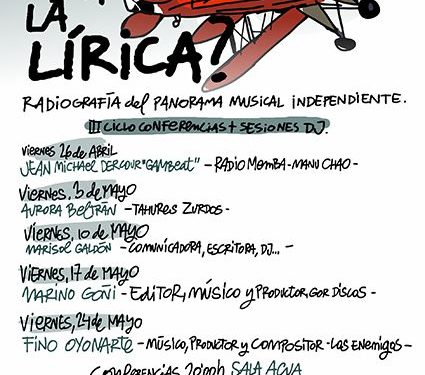 El viernes 26 de abril arranca en Cuenca la tercera edición del ciclo: “¿Malos tiempos para la Lírica? Radiografía del panorama musical independiente”
