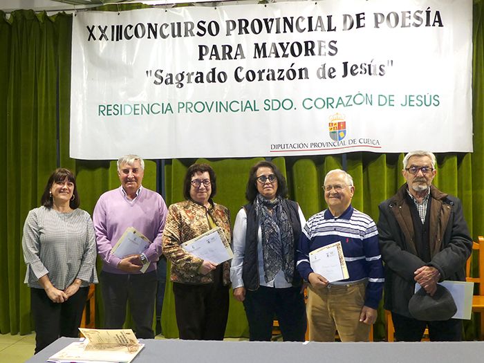 Entregados los premios del XXIII Concurso Provincial de Poesía y Relato para Mayores Sagrado Corazón de Jesús