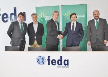 Eurocaja Rural renueva con FEDA su convenio financiero respaldando la actividad de los empresarios albaceteños