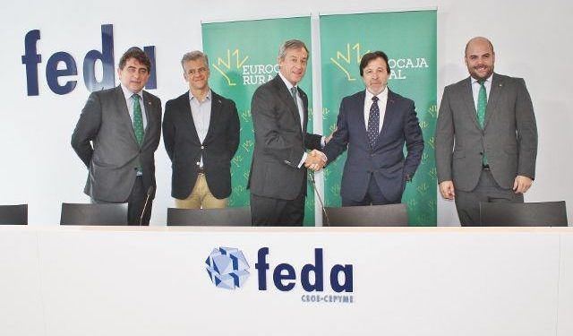 Eurocaja Rural renueva con FEDA su convenio financiero respaldando la actividad de los empresarios albaceteños