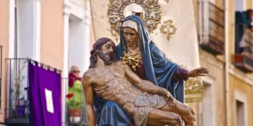 La Capilla de Música de la Catedral recibirá a la Virgen de las Angustias a su llegada a las Concepcionistas el Viernes Santo