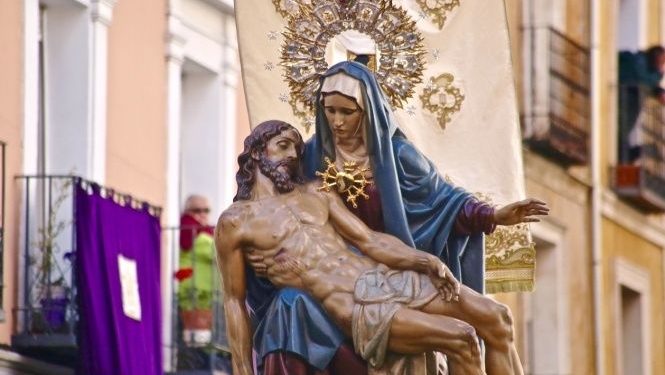 La Capilla de Música de la Catedral recibirá a la Virgen de las Angustias a su llegada a las Concepcionistas el Viernes Santo