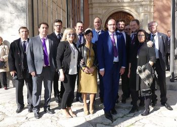 La Corporación Provincial cumple con la tradición y asiste a la función religiosa en el Santuario de las Angustias