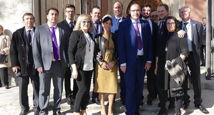 La Corporación Provincial cumple con la tradición y asiste a la función religiosa en el Santuario de las Angustias