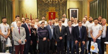 Mariscal felicita al Liberbank Cuenca tras proclamarse subcampeón de la Copa de S.M. el Rey