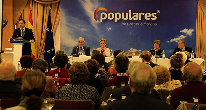 Núñez destaca que sólo el PP y Casado pueden garantizar que la posición de España sea fuerte, hegemónica y respetada en Europa