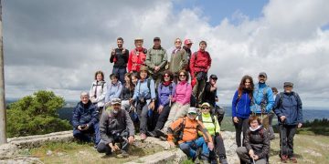 Concluye la temporada de primavera del Campus Diputación de Cuenca de Senderismo con un intenso día por Tragacete