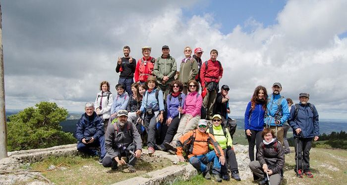Concluye la temporada de primavera del Campus Diputación de Cuenca de Senderismo con un intenso día por Tragacete