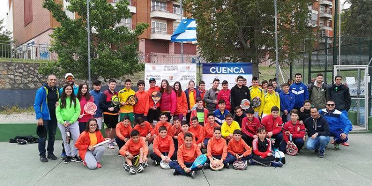 El Campeonato Provincial de Pádel en Edad Escolar de este año ha reunido a 54 parejas de siete localidades de Cuenca