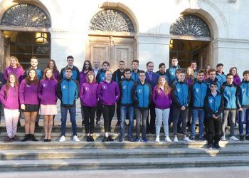 Diputación de Cuenca entrega 35.000 euros en becas a 47 jóvenes deportistas destacados de la provincia