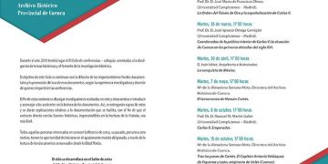 El testamento de Hernán Cortés, en el ciclo de promoción de investigación histórica del Archivo de Cuenca