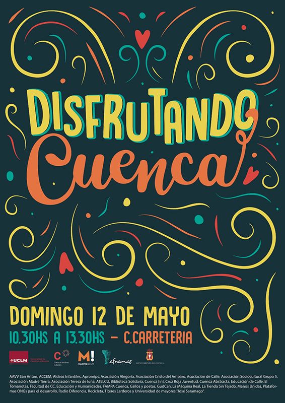 Este domingo se celebrará Disfrutando Cuenca 2019 en la calle Carretería un evento sin etiquetas