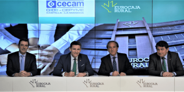 Eurocaja Rural habilita 100 millones a los más de 55.000 socios de CECAM para favorecer el desarrollo de su actividad