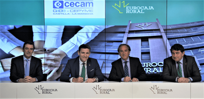 Eurocaja Rural habilita 100 millones a los más de 55.000 socios de CECAM para favorecer el desarrollo de su actividad