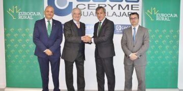 Eurocaja Rural y CEOE-CEPYME Guadalajara renuevan su apuesta por el desarrollo y crecimiento empresarial