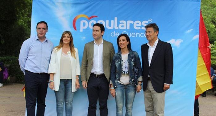 García Egea: “Con Paco Núñez en Castilla-La Mancha y Luz Moya en el Ayuntamiento de Cuenca, somos el contrapeso necesario a Rufián y Sánchez”