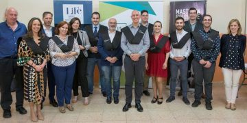 Los alumnos del Máster in Executive English de la Fundación Eurocaja Rural y LIFE en Ciudad Real reciben sus títulos académicos