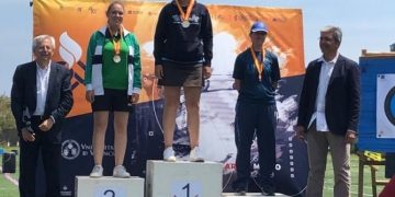 Lucía Alejo, alumna de la UCLM, campeona de España universitario de tiro con arco compuesto