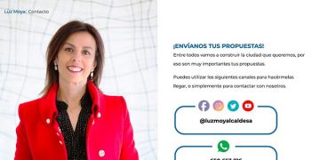Luz Moya estrena página web para dar a conocer su equipo, propuestas y agenda