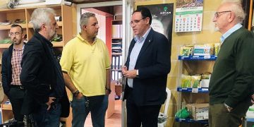 Prieto aboga por la mejora de infraestructuras viarias como medio para vertebrar la provincia