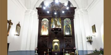 La bendición de la imagen restaurada de la Virgen de la Milagrosa protagoniza los actos en honor a San Isidro Labrador (Vulgo de Arriba) en Cuenca