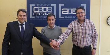 ACEM, CEOE-Cepyme Cuenca y el Ayuntamiento de Iniesta firman un convenio para potenciar la actividad empresarial