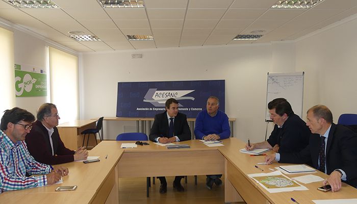 ACESANC y CEOE-Cepyme Cuenca acuerdan reforzar las visitas a las empresas de la comarca