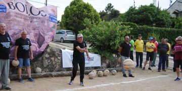 Buenache de la Sierra se impuso en Portilla en la jornada inaugural del XII Circuito Diputación de Bolos