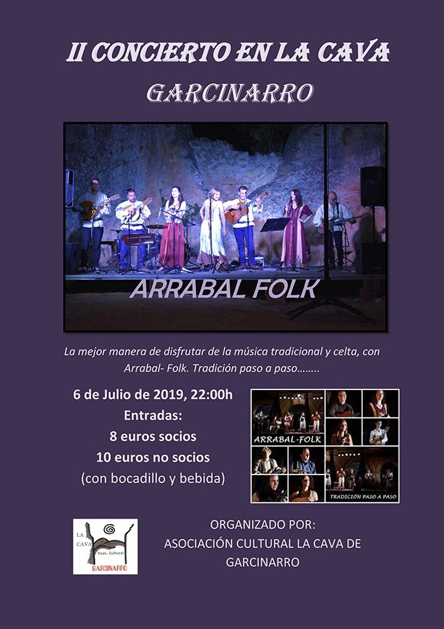 Concierto y teatro en el yacimiento de 'La Cava' de Garcinarro