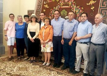 Diputación de Cuenca entrega al pueblo de Cañaveras la alfombra de la Virgen del Pinar una vez restaurada