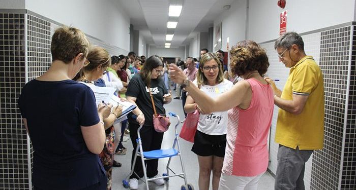 El 79,21 de los llamados a ocupar una de las 1.050 plazas al Cuerpo de Maestros participan en el proceso de oposición