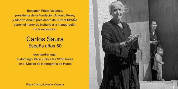 El Museo de Fotografía de Huete inaugura la exposición “Carlos Saura, España años 50”