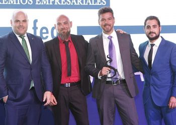 Eurocaja Rural entrega el ‘Premio Joven Empresario’ en la XX edición de los ‘Premios Empresariales San Juan’ de FEDA