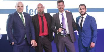 Eurocaja Rural entrega el ‘Premio Joven Empresario’ en la XX edición de los ‘Premios Empresariales San Juan’ de FEDA