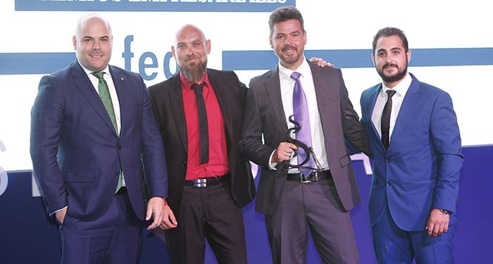 Eurocaja Rural entrega el ‘Premio Joven Empresario’ en la XX edición de los ‘Premios Empresariales San Juan’ de FEDA