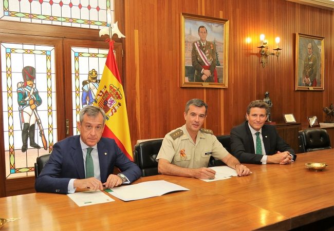 Eurocaja Rural reafirma su apoyo a la Academia de Infantería de Toledo