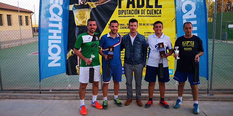Jorge Noheda y Dani Huerta se hacen con el V Torneo de Pádel Villa de Villamayor de Santiago