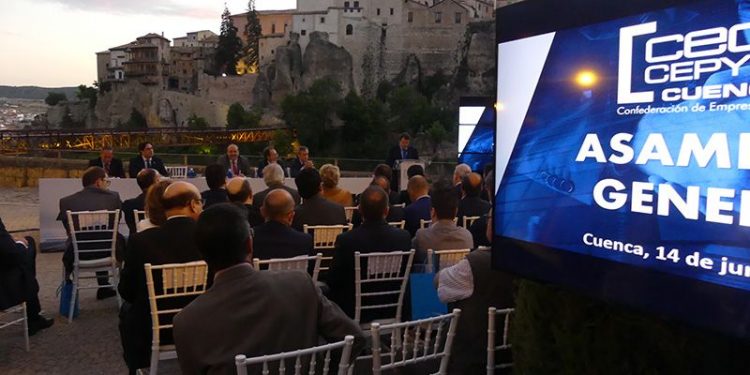 La Asamblea General de CEOE-Cepyme Cuenca tendrá lugar el próximo jueves, 13 de junio, en la iglesia de San Andrés