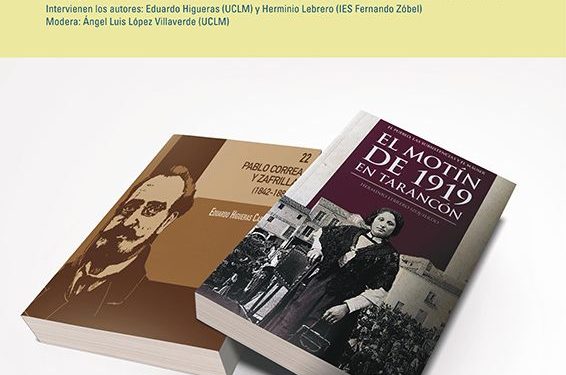 La biblioteca Fermín Caballero acoge la presentación de los libros sobre la biografía del publicista conquense Pablo Correa y el motín de Tarancón