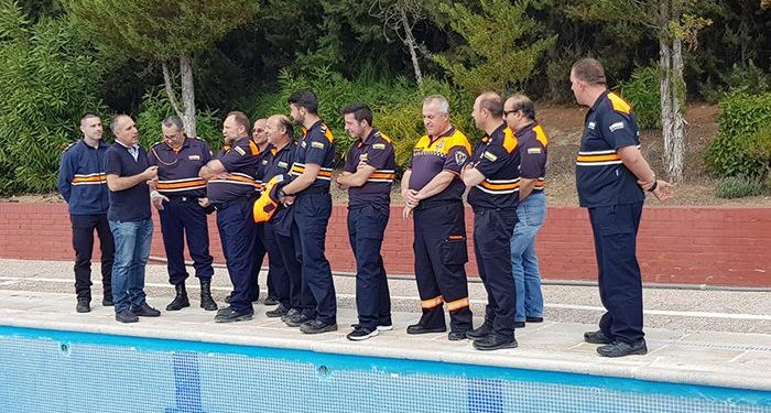 La Escuela de Protección Ciudadana forma a voluntarios de Protección Civil en la prevención de riesgos y accidentes en piscinas