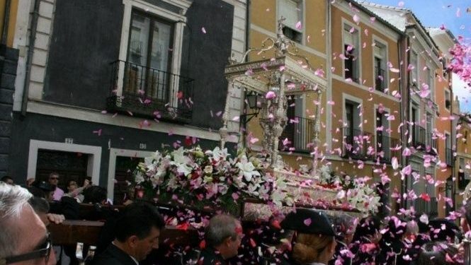 La procesión del Corpus de 2019 en Cuenca cambia de recorrido y de iglesia de llegada y se celebrará de nuevo por la tarde