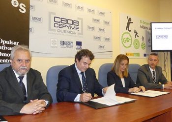 CEOE-Cepyme Cuenca y el Banco Sabadell firman un convenio para ofrecer buenas condiciones a los asociados