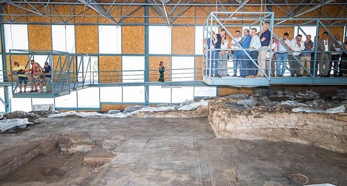 El Gobierno de España financia, con el 1,5% cultural, el 75% de las obras de recuperación del yacimiento arqueológico de Noheda