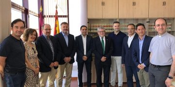 El Patronato de la Semana de Música Religiosa de Cuenca recibe a los nuevos patronos, el acalde de Cuenca y el presidente de la Diputación