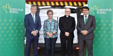 Eurocaja Rural dona 2.000 kilos de alimentos a Cáritas procedentes de su ‘Desafío’