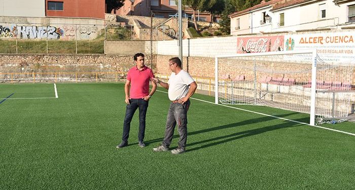 Gómez Buendía exige al equipo de Gobierno premura y diligencia para finalizar las obras de las instalaciones deportivas iniciadas por el PP