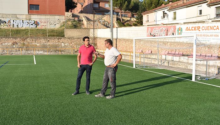 Gómez Buendía exige al equipo de Gobierno premura y diligencia para finalizar las obras de las instalaciones deportivas iniciadas por el PP