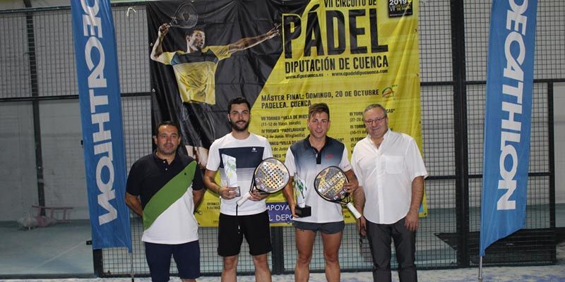 Gregorio Escribano y Pedro Antonio Tévar vencen el VII Torneo de Pádel “Villa de Quintanar del Rey”